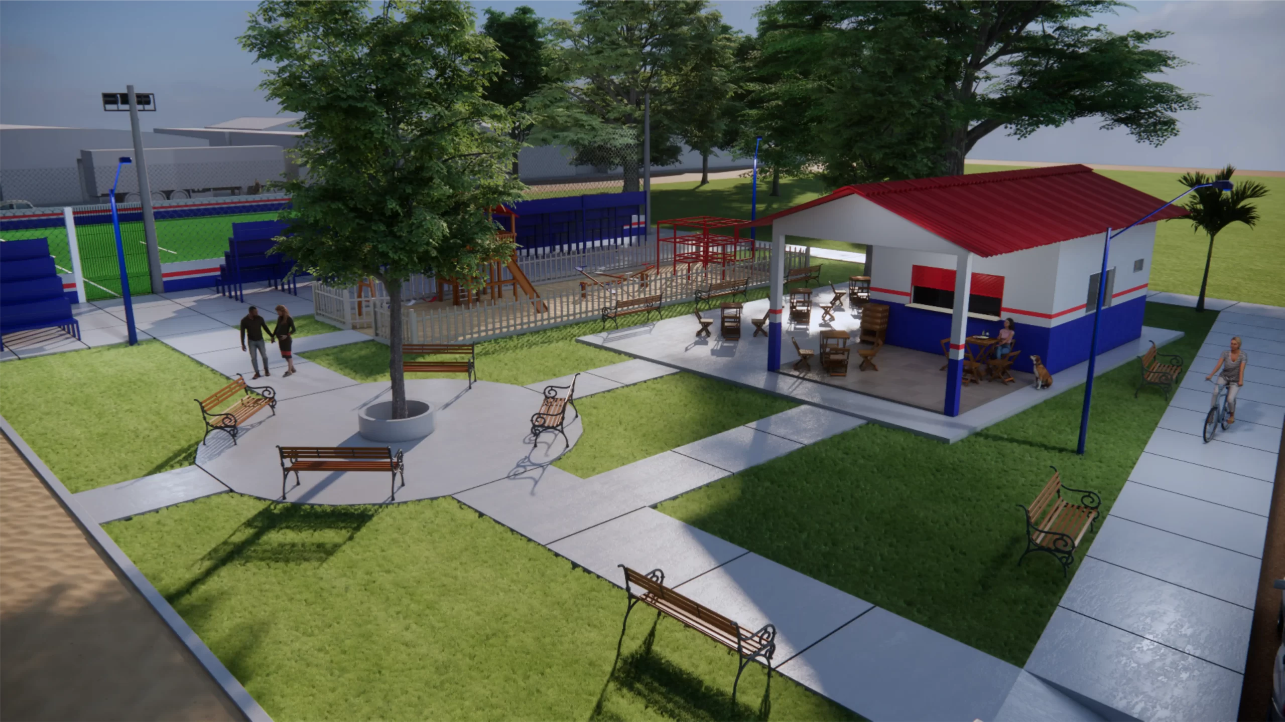 Praça Poliesportiva – Trairão-PA