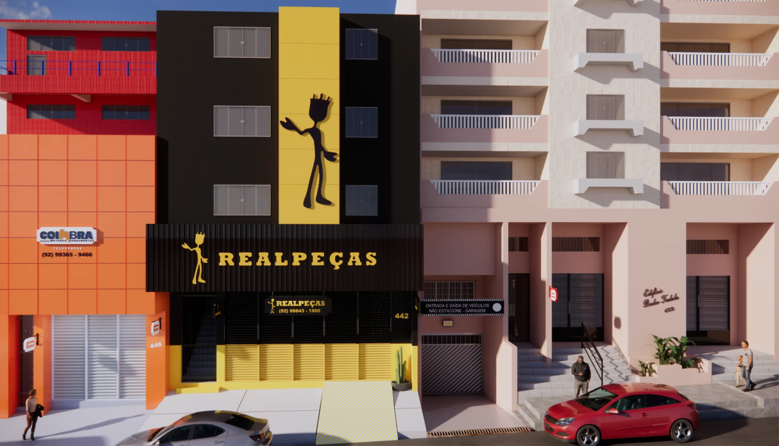 Projeto de Reforma – Real Peças Manaus